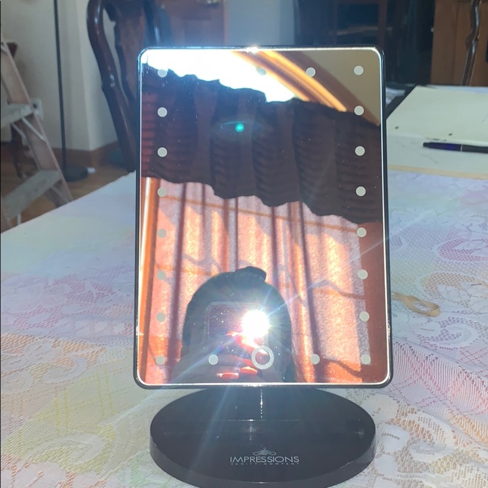 Impressions vanity company light up mirror